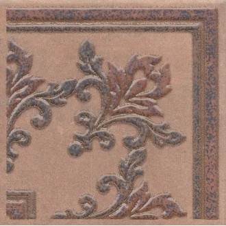 STG/F252/3418 Керамогранит Честер коричневый 14.7*14.7 вставка