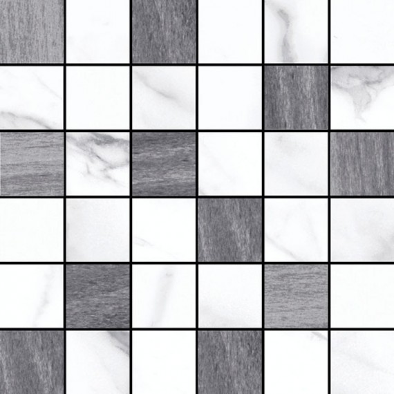 Мозаика ST FL MSC. 48 MIX GREY 30x30