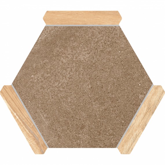 Керамогранит Sacramento Marron Pino 22x25