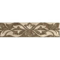 Saloni brown border 01 7.5*30