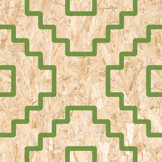 Керамогранит Seriaki-R Natural Verde 59.3x59.3