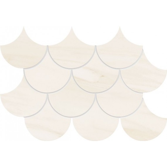 Мозаика Sheen white 29x19.3