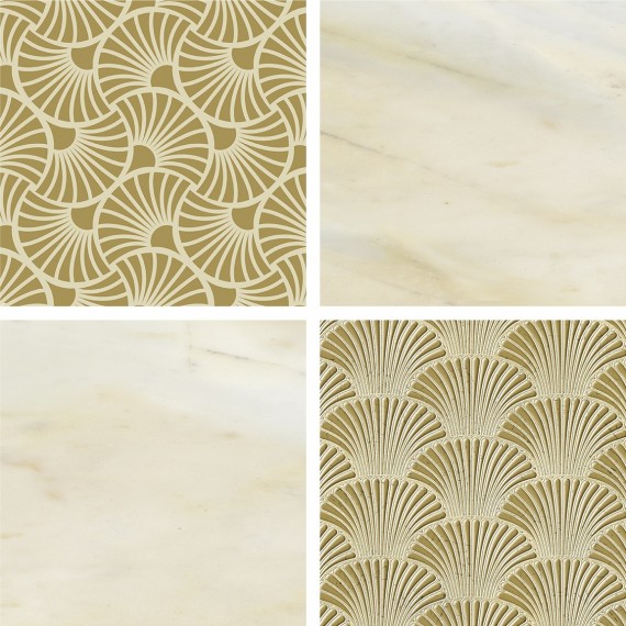 Керамическая плитка Shell Mosaic 6.5x6.5