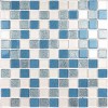 Shine Blue (стекло) 25*25 300*300