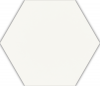 Shiny Lines Bianco Heksagon Gres Mat 19.8x17.1