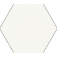 Shiny Lines Bianco Heksagon Gres Mat 19.8x17.1