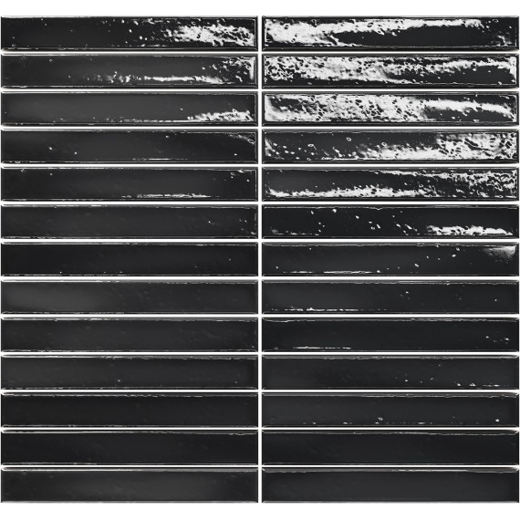 Мозаика Short Stick Azabache Gloss 29,2x29,5