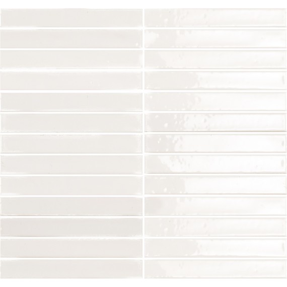 Мозаика Short Stick Blanco Multitono Gloss 29,2x29,5