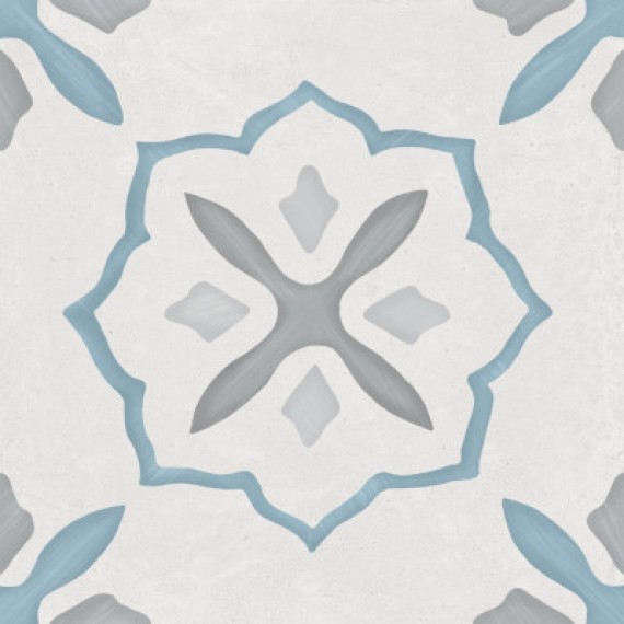 Керамогранит Sirocco Blue Cross 22,3x22,3