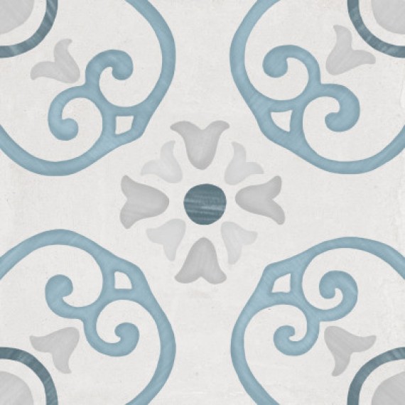 Керамогранит Sirocco Blue Dhalia 22,3x22,3