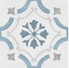 Sirocco Blue Ornate 22,3x22,3