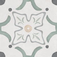Sirocco Green Flower 22,3x22,3