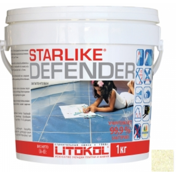 Клей-затирка Starlike Defender C.520 (Слоновая кость) 1 кг