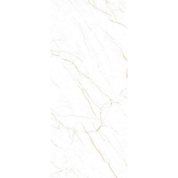Керамогранит Statuario Oro White Polish 120х278