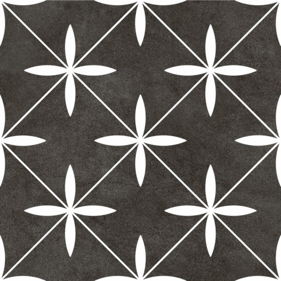 Керамогранит Stella Black 18,7x18,7