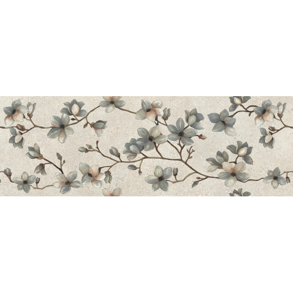 Керамическая плитка Sumire Asphalt Off White Rect 30x90