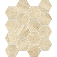 Sunlight Stone Beige Hexagon 22x25.5