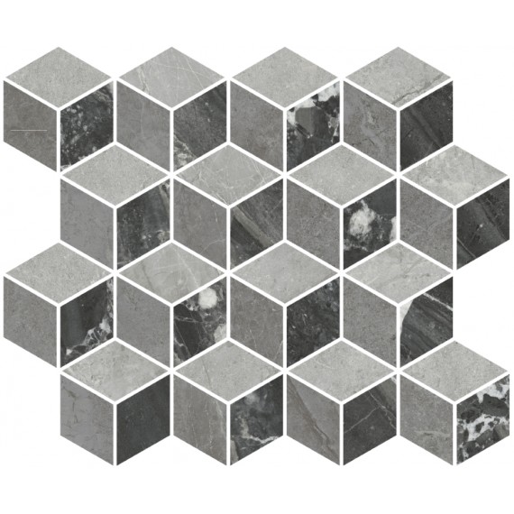 Мозаика T017/48008 Мозаика Декор Риальто 1 мозаичный глянцевый 45x37,5x1