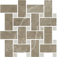 T038/SG6541 Мозаика Серенада мозаичный бежевый тёмный лаппатированный 32x32