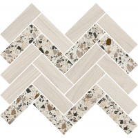 T042/SG5113 Мозаика Монтиони мозаичный миндальный 34x35,5