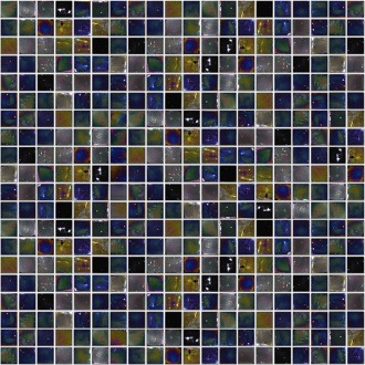 TAURUS-LUX-24 стеклянная мозаика на бумаге 1.5х1.5 32.7х32.7