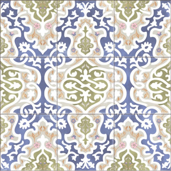 Керамогранит TAWRIQ BLUE NATURAL 59.2x59.2