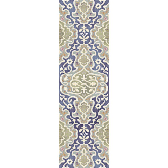 Керамическая плитка TAWRIQ BLUE ZAIDA 29.75x99.55