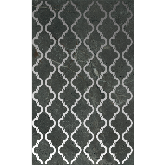 Керамическая плитка TD-MA-D-QT Middle Age Quatrefoil 25х40