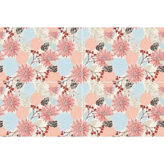 Керамическая плитка TD-MD-P-FL Meadow Flowers 40х60 (комплект из 4шт.)