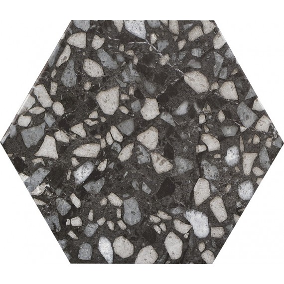 Керамогранит TERAZZO BLACK 23X27
