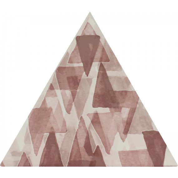 Керамогранит TG D IMP 13 TRIANGOLO IMPRESSIONI ROSA 17X17