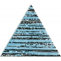 TG D LARTE 06 TRIANGOLO LARTE AZZURRO 17X17H15
