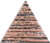 TG D LARTE 13 TRIANGOLO LARTE ROSA 17X17H15