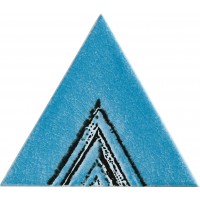 TG D LEI 06 TRIANGOLO LEI AZZURRO 17X17H15