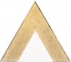 TG D LUI 03 TRIANGOLO LUI ORO 17X17H15