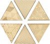TG D VIBRA 03 TRIANGOLO VIBRAZIONI ORO 17X17H15