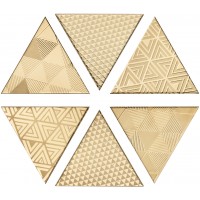 TG D VIBRA 03 TRIANGOLO VIBRAZIONI ORO 17X17H15