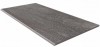 TN02 Ступень Anthracite неполированная с насечками 30x60