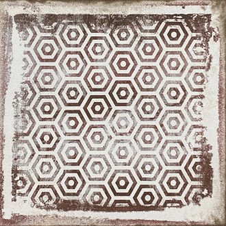 TOSCANA MATT ROSE DECO 20X20