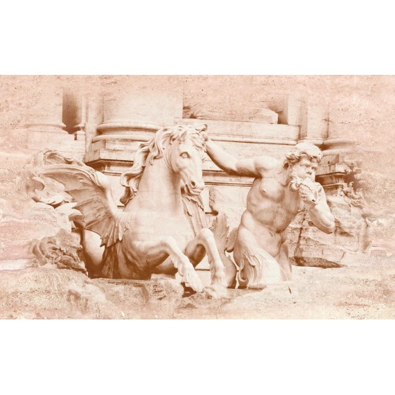 Керамическая плитка TR-D1-FTR Декор Travertin Fontana di Trevi №1 25х40