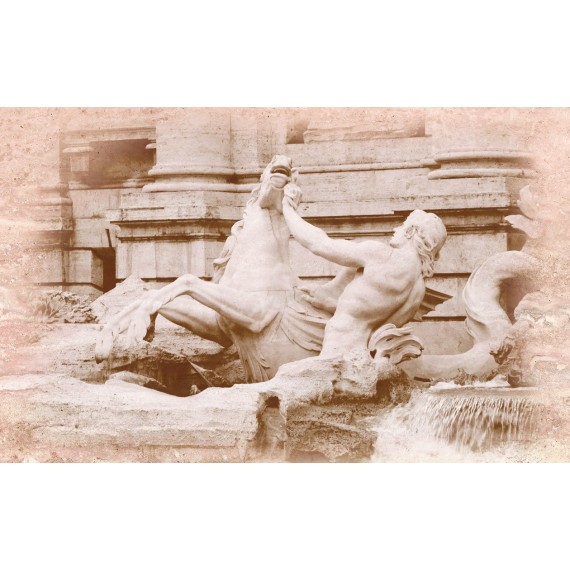 Керамическая плитка TR-D2-FTR Декор Travertin Fontana di Trevi №2 25х40