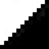 TR1/2D14-1Ch Black Half Dot Triangles 2.5х2.5