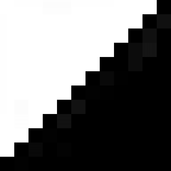 Керамогранит TR1/2D14-1Ch Black Half Dot Triangles 2.5х2.5