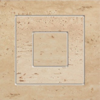 TRAVERTINE 11P naroznik 14,8x14,8
