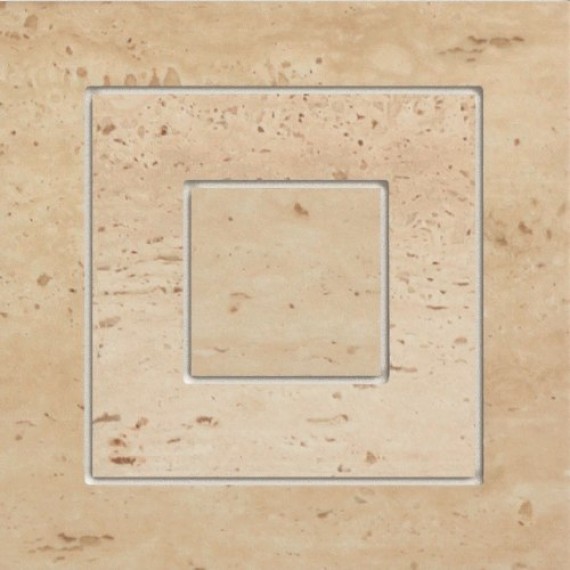 Керамогранит TRAVERTINE 11P naroznik 14,8x14,8