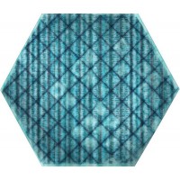 TRIBU Blue Shiny Hexa 23.2x26.7