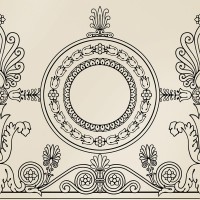 TR RONDELLE 05 RONDELLE NERO 50x50