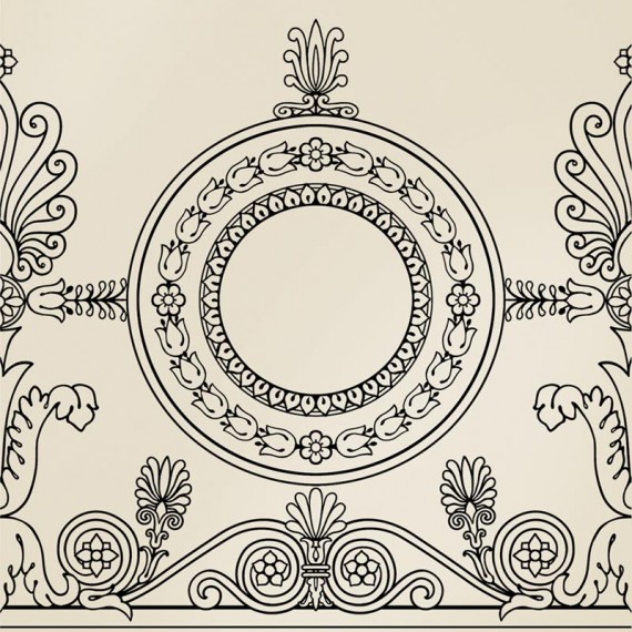Керамическая плитка TR RONDELLE 05 RONDELLE NERO 50x50