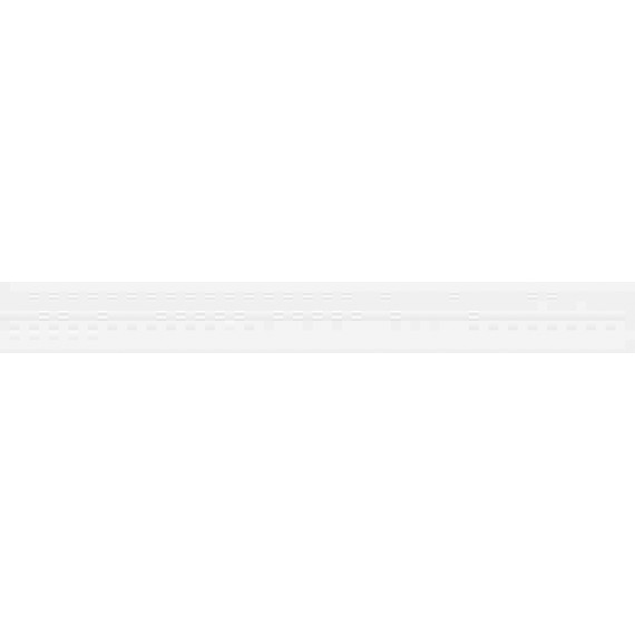 Керамическая плитка TV1J051 Tiffany бордюр белый 5x44