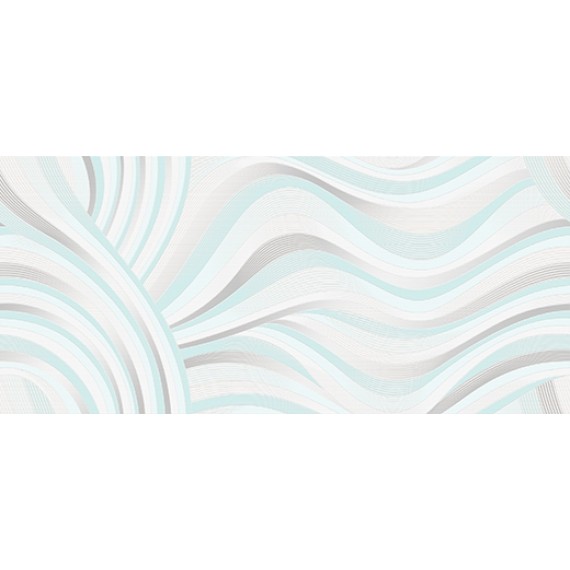 Керамическая плитка TV2G051 Tiffany вставка волна белый 20x44